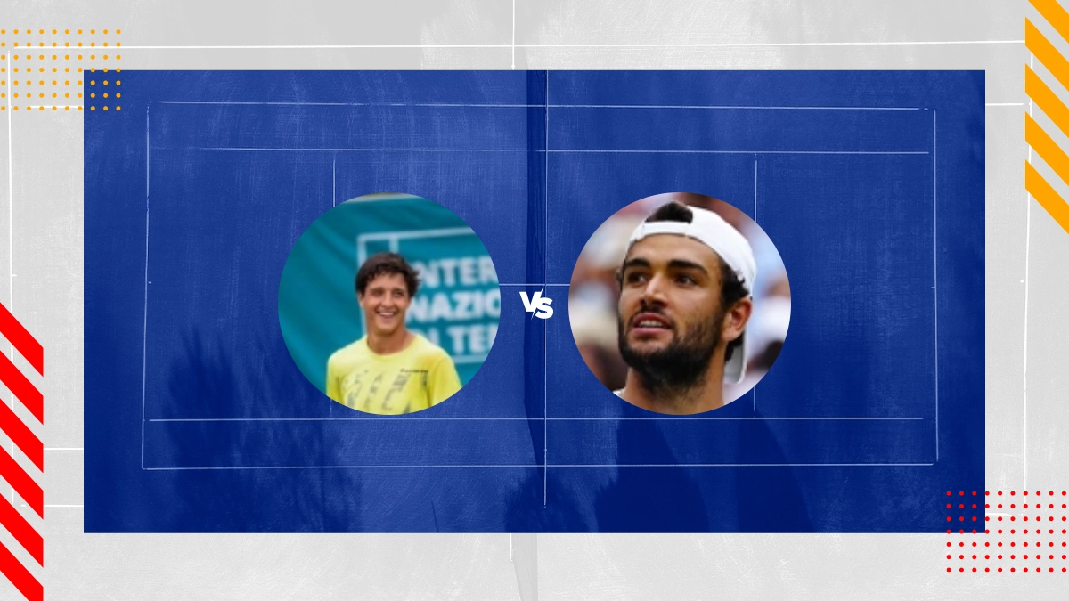 Luciano Darderi vs Matteo Berrettini Prediction