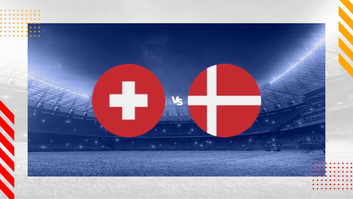 Pronóstico Suiza vs Dinamarca