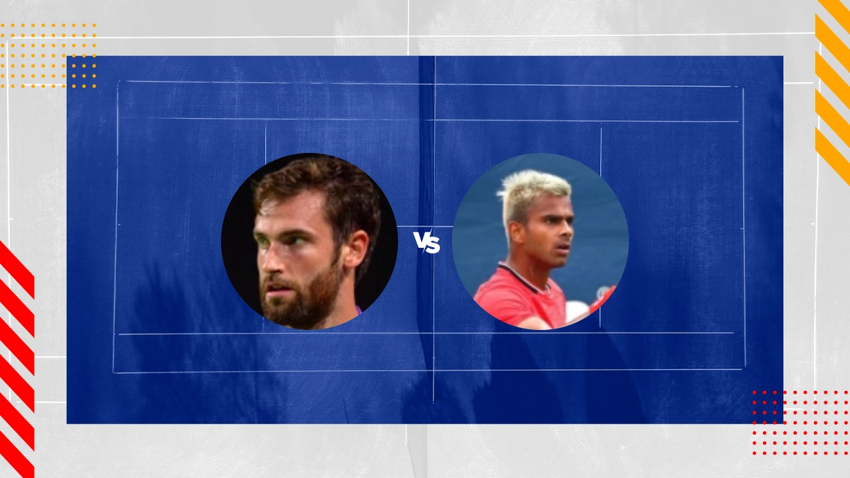 Pronostic Quentin Halys vs Sumit Nagal