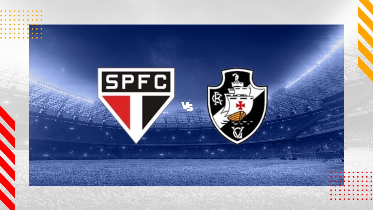 Pronóstico SAO Paulo vs Vasco Da Gama