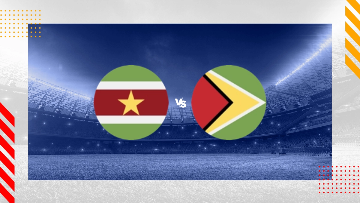 Palpite Suriname vs Guiana