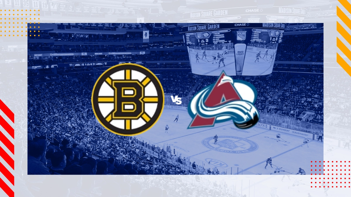 Boston Bruins vs Colorado Avalanche Picks