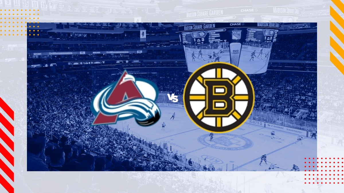 Pronóstico Colorado Avalanche vs Boston Bruins