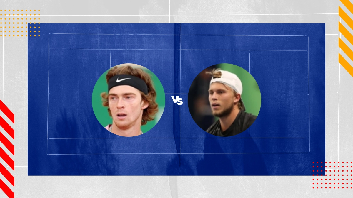 Pronostico Andrey Rublev vs Alexandre Muller