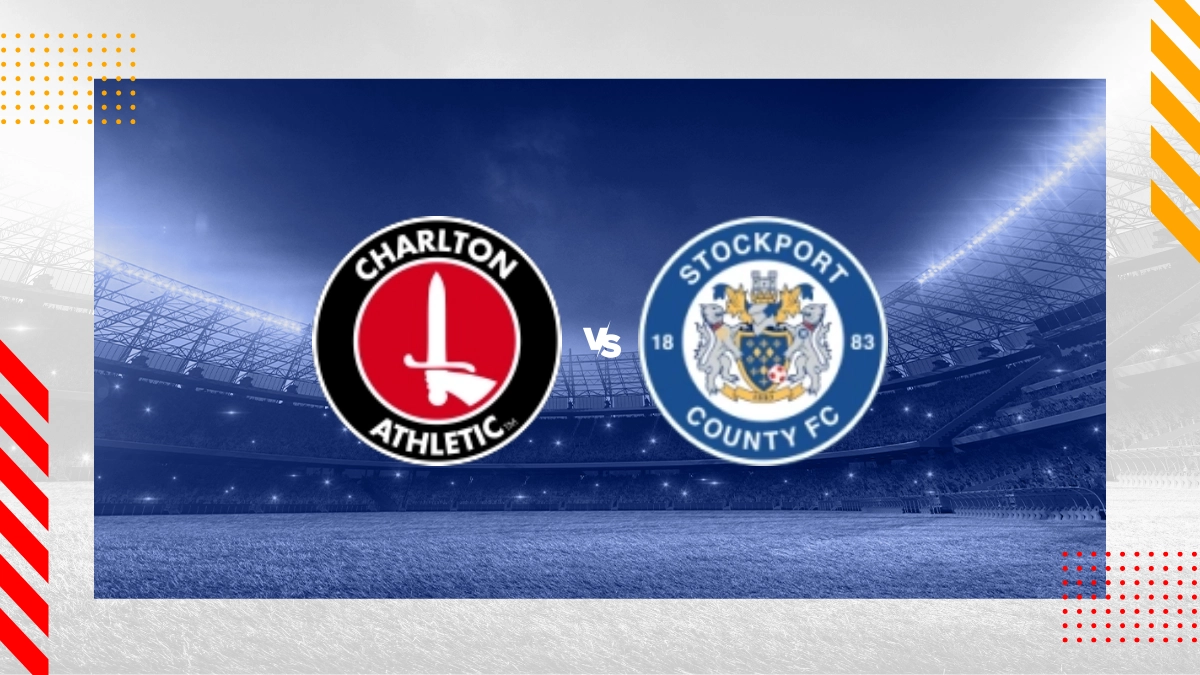 Charlton Athletic vs Stockport County FC Prediction