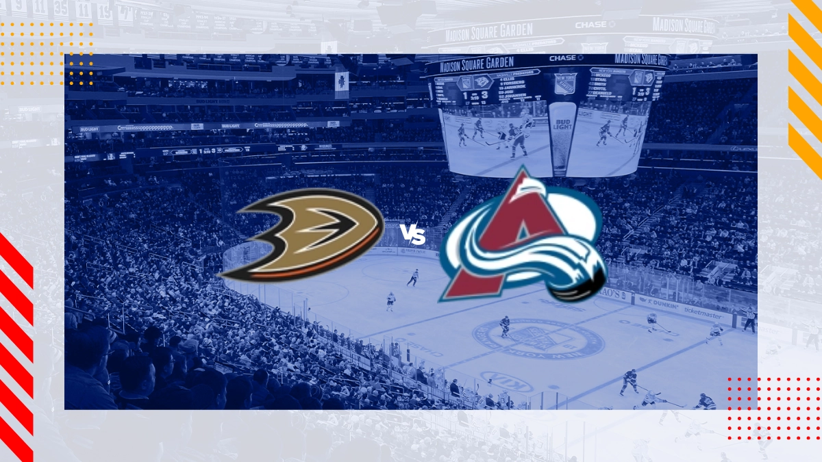 Anaheim Ducks vs Colorado Avalanche Picks