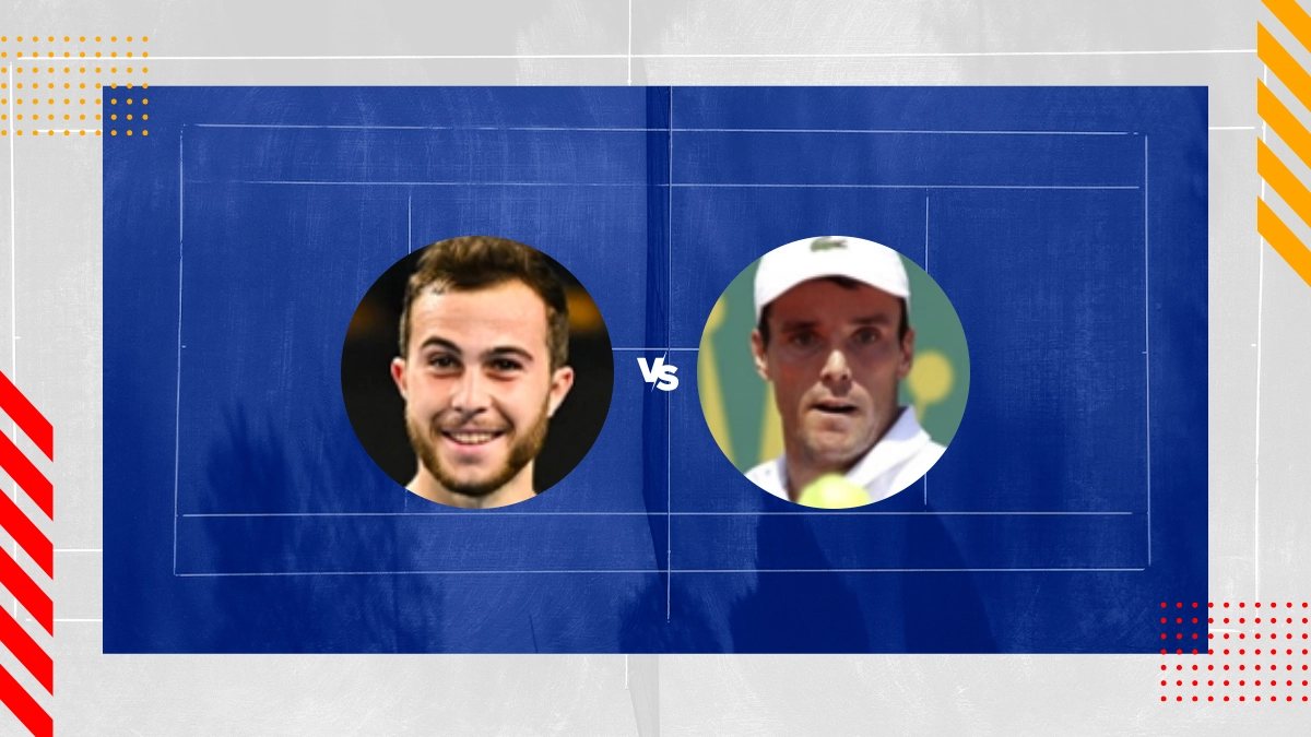 Hugo Gaston vs Roberto Bautista-Agut Prediction