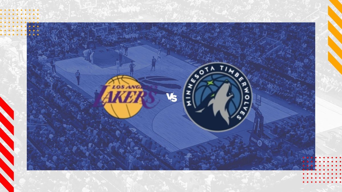 Pronóstico Los Angeles Lakers vs Minnesota Timberwolves