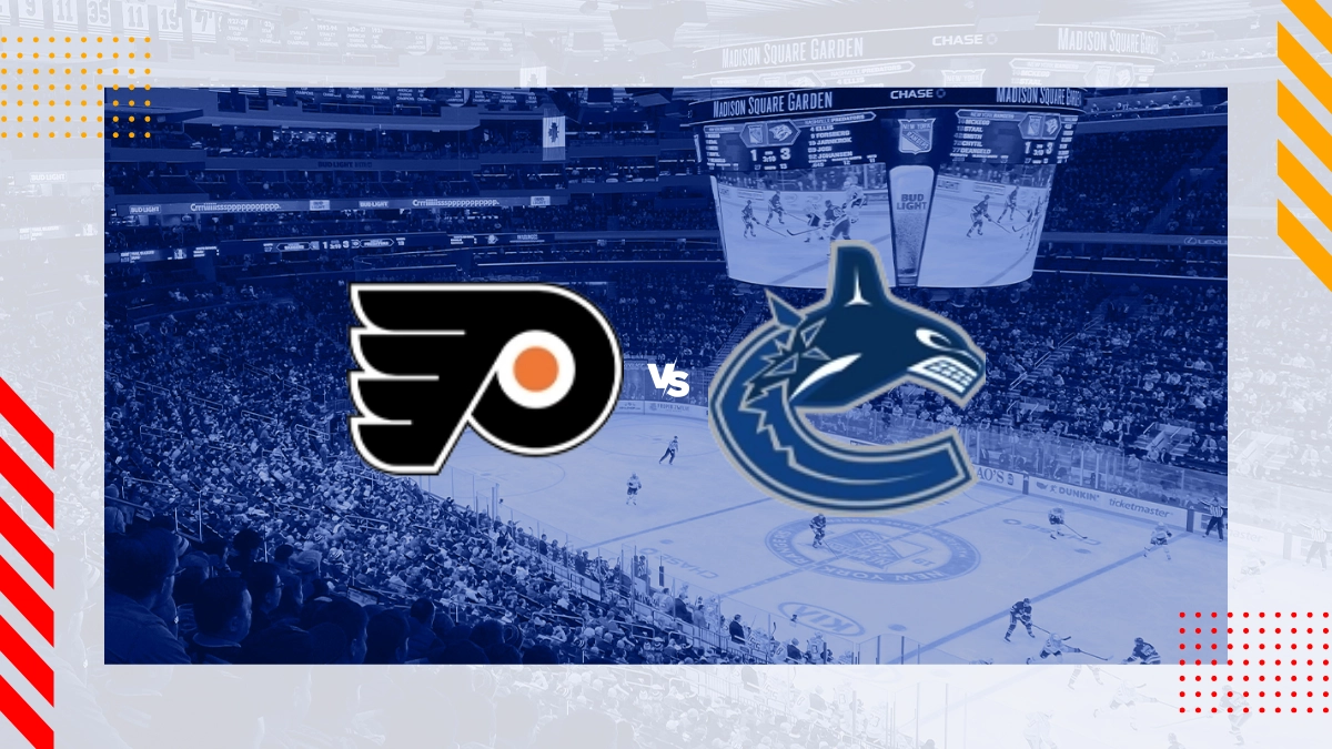 Pronóstico Philadelphia Flyers vs Vancouver Canucks