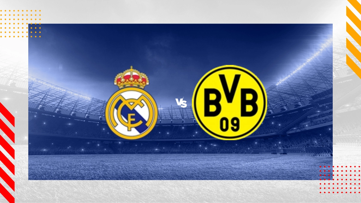 Palpite Real Madrid vs Borussia Dortmund