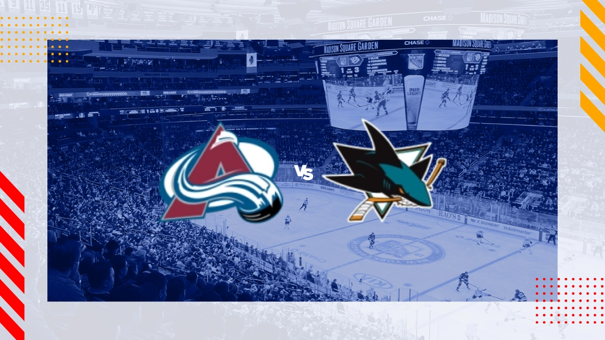 Colorado Avalanche vs San Jose Sharks Picks