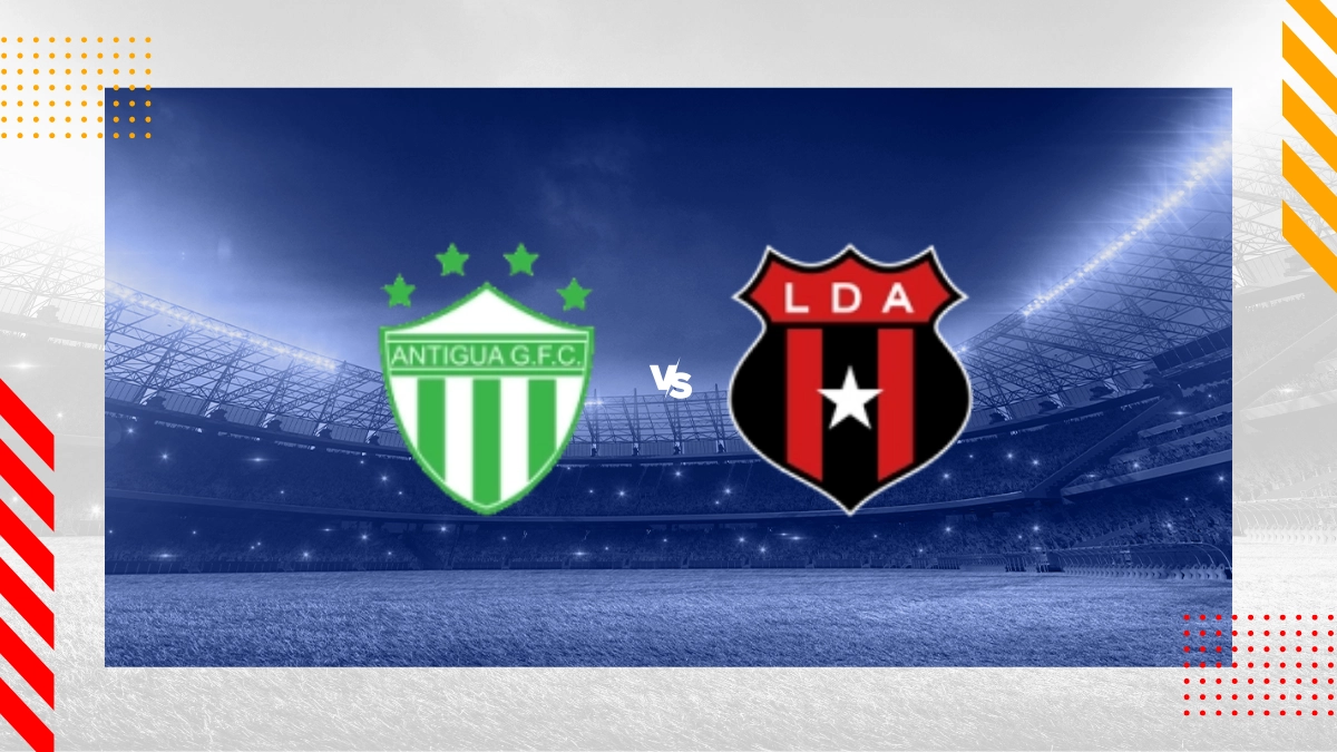 Pronóstico Antigua GFC vs Liga Deportiva Alajuelense