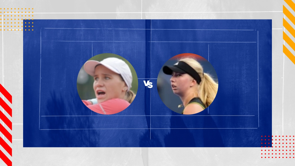 Sofia Kenin vs Clara Tauson Prediction