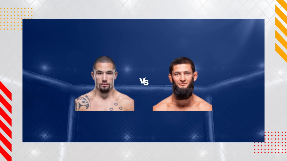 Robert Whittaker vs Khamzat Chimaev Prediction