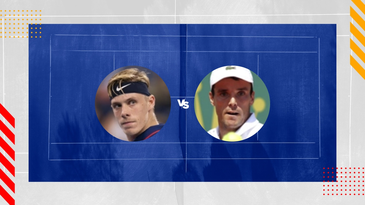 Denis Shapovalov vs. Roberto Bautista-Agut Prognose