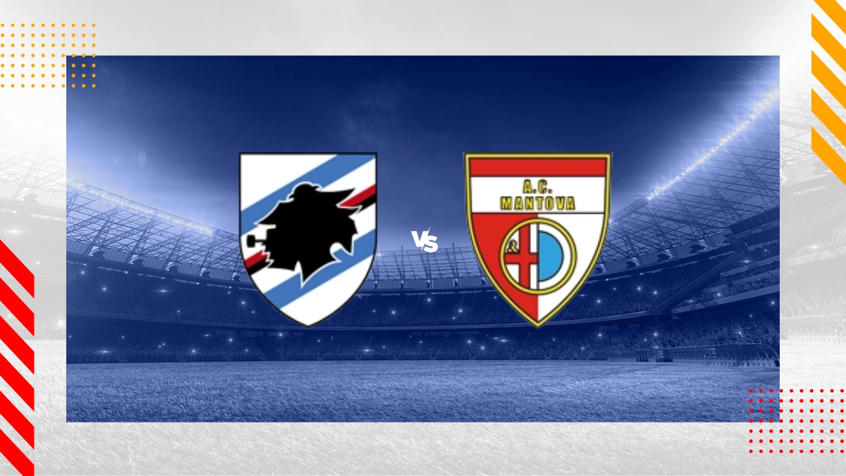 Pronostic Sampdoria Gênes vs Mantoue FC