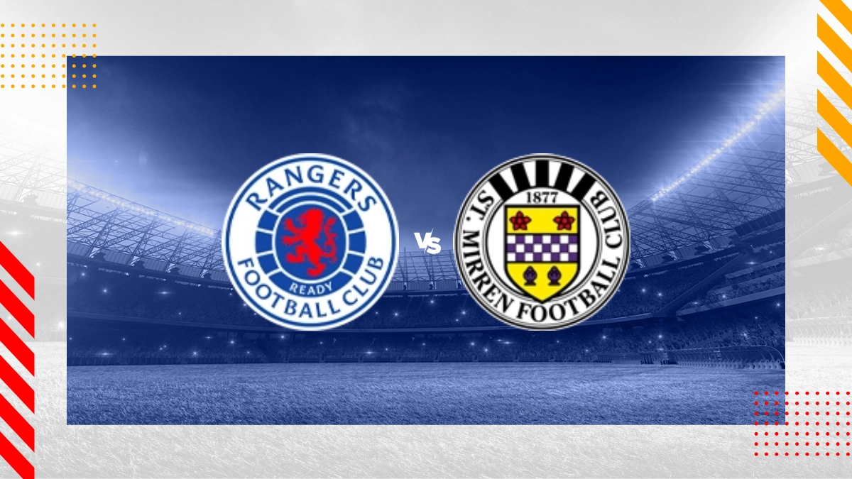 Rangers vs St Mirren Prediction