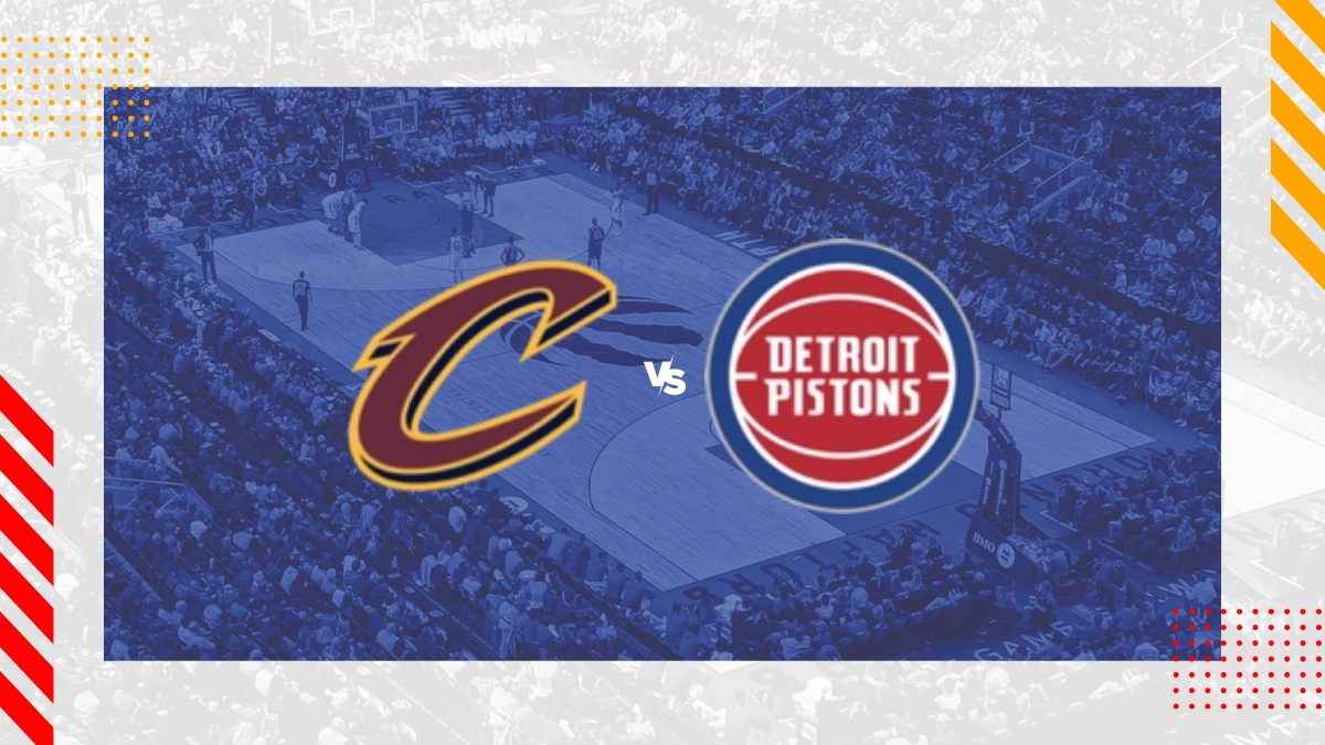 Prognóstico Cleveland Cavaliers vs Detroit Pistons