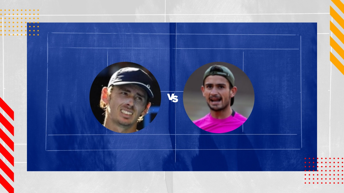 Alex De Minaur vs. Mariano Navone Prognose