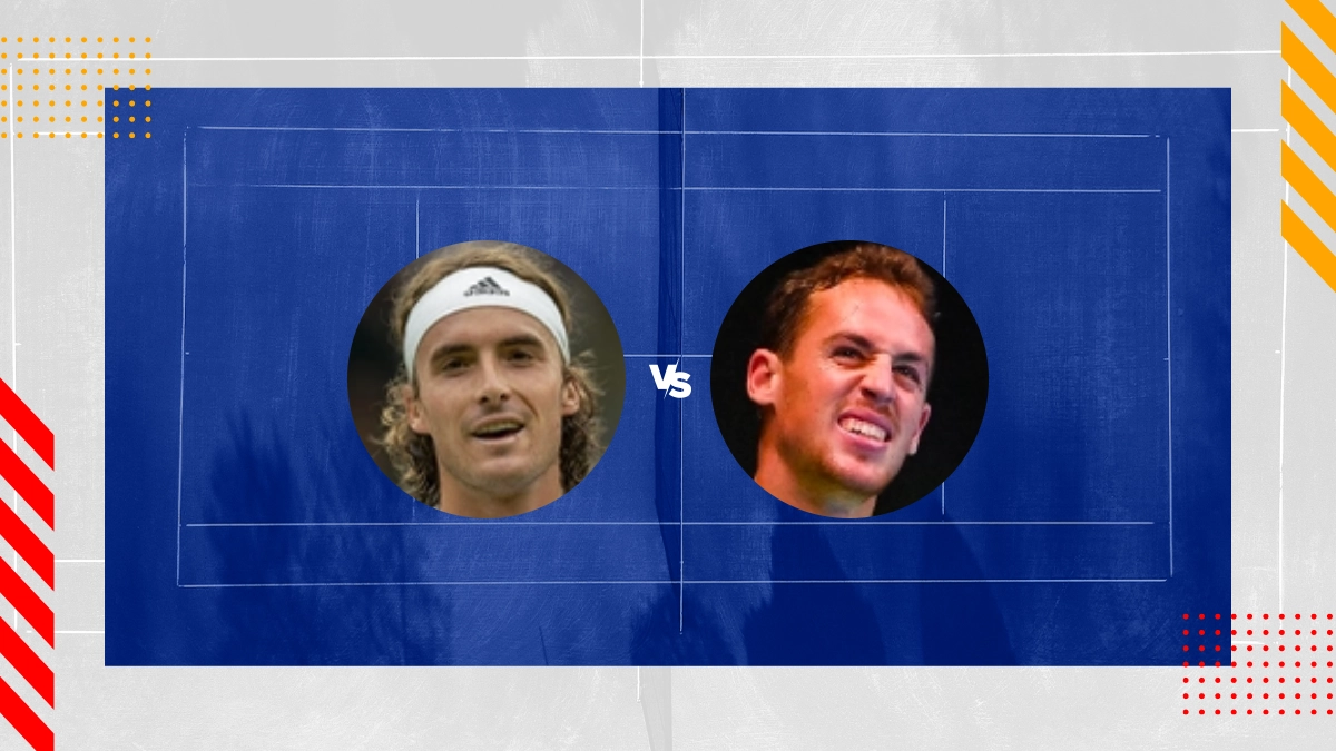 Pronostic Stefanos Tsitsipas vs Roberto Carballes Baena