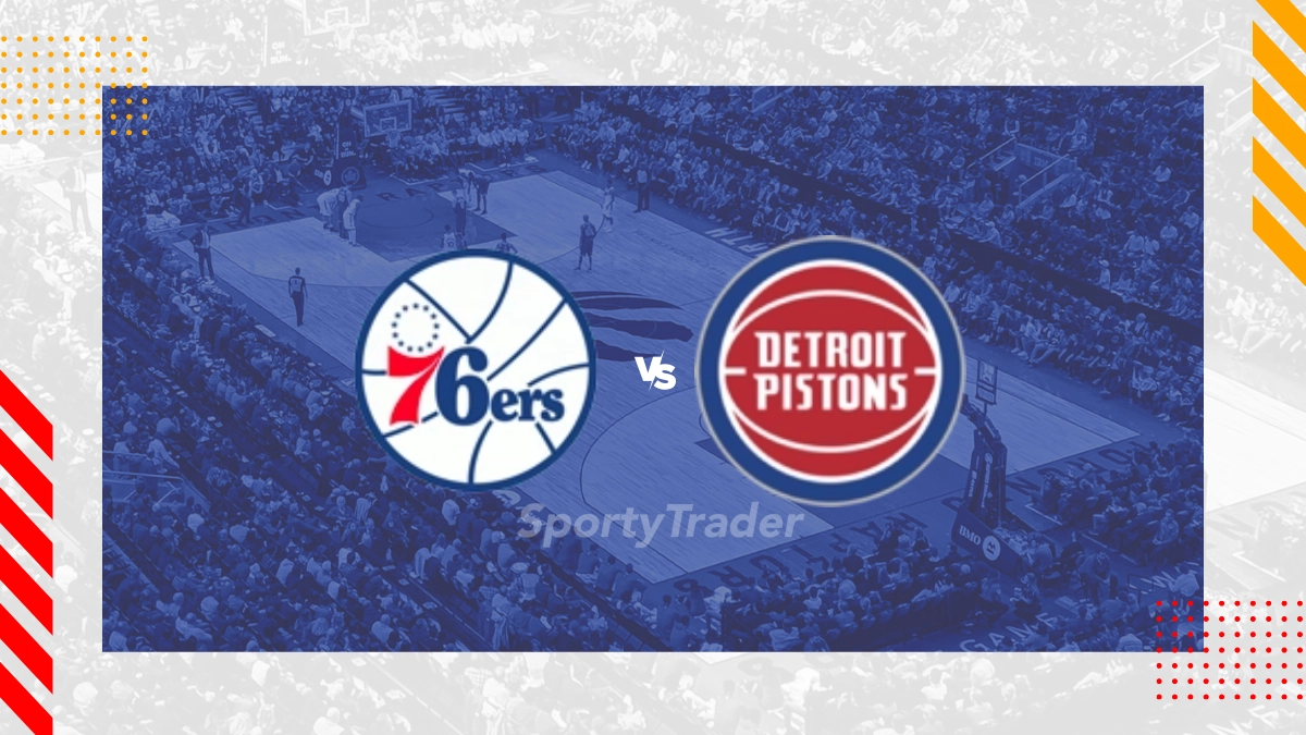 Palpite Philadelphia 76ers vs Detroit Pistons