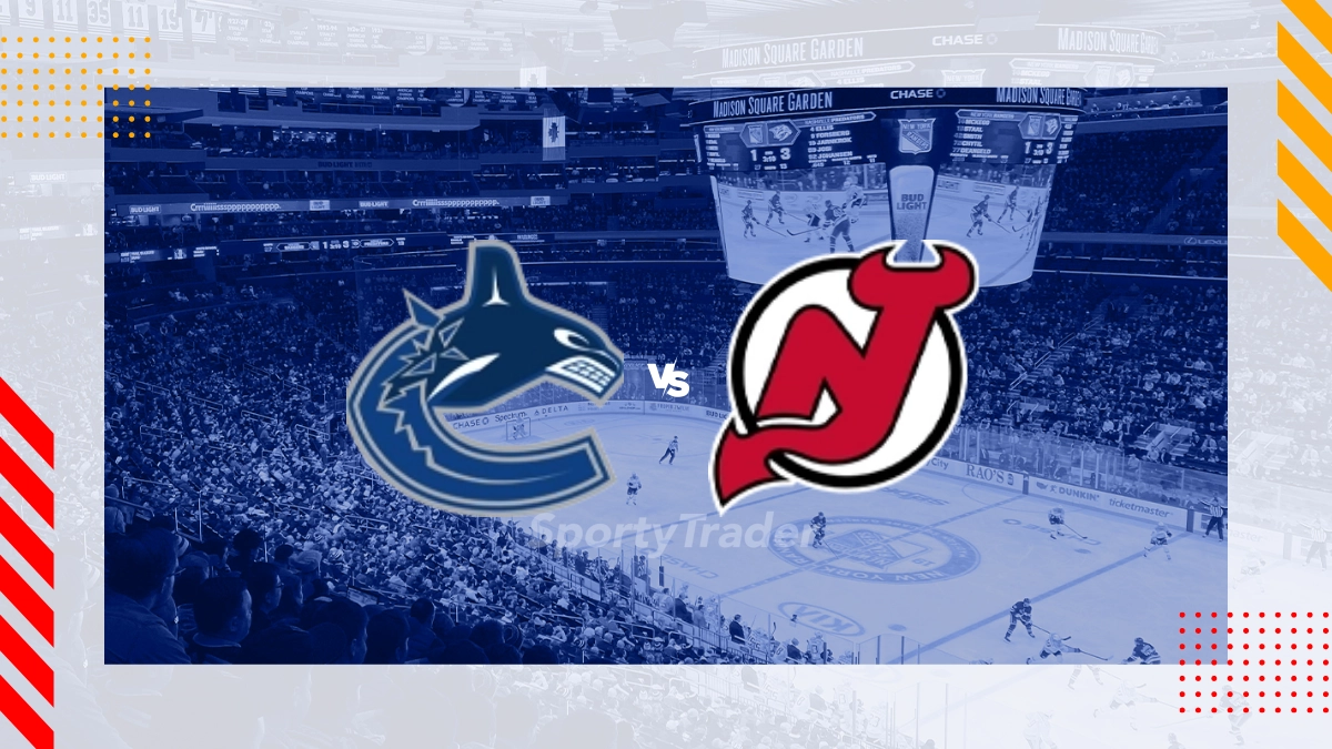 Pronóstico Vancouver Canucks vs New Jersey Devils