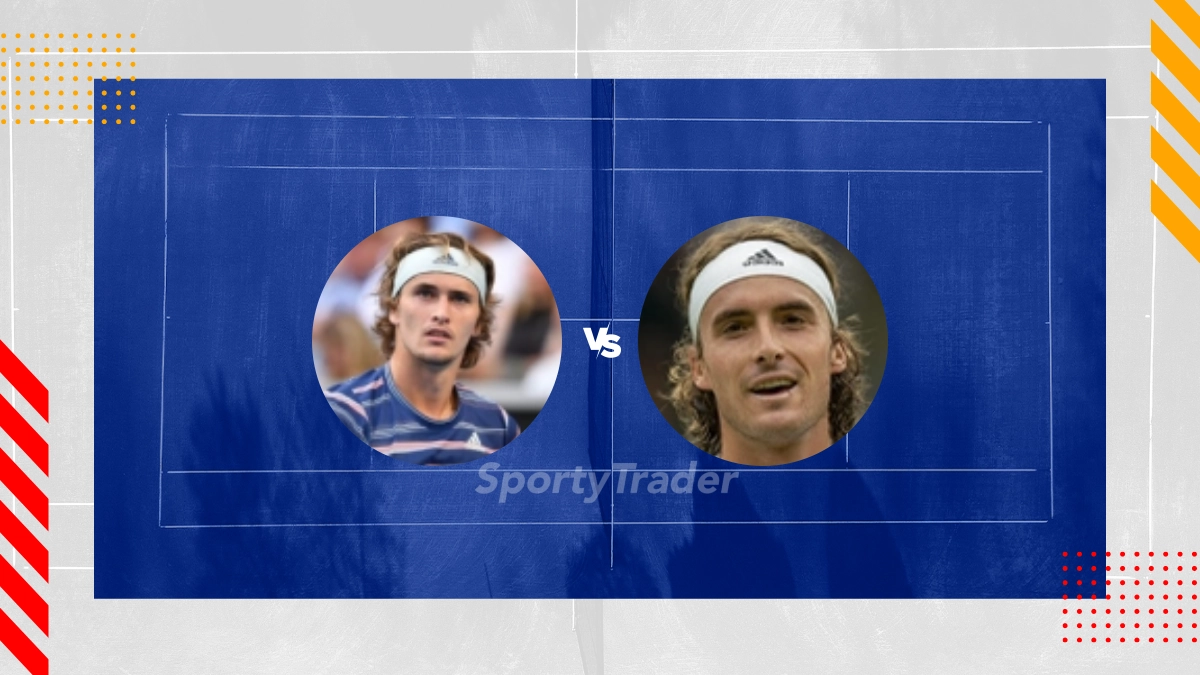 Alexander Zverev vs Stefanos Tsitsipas Prediction