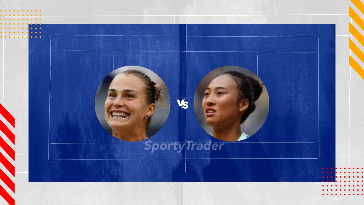 Pronostic Aryna Sabalenka vs Qinwen Zheng