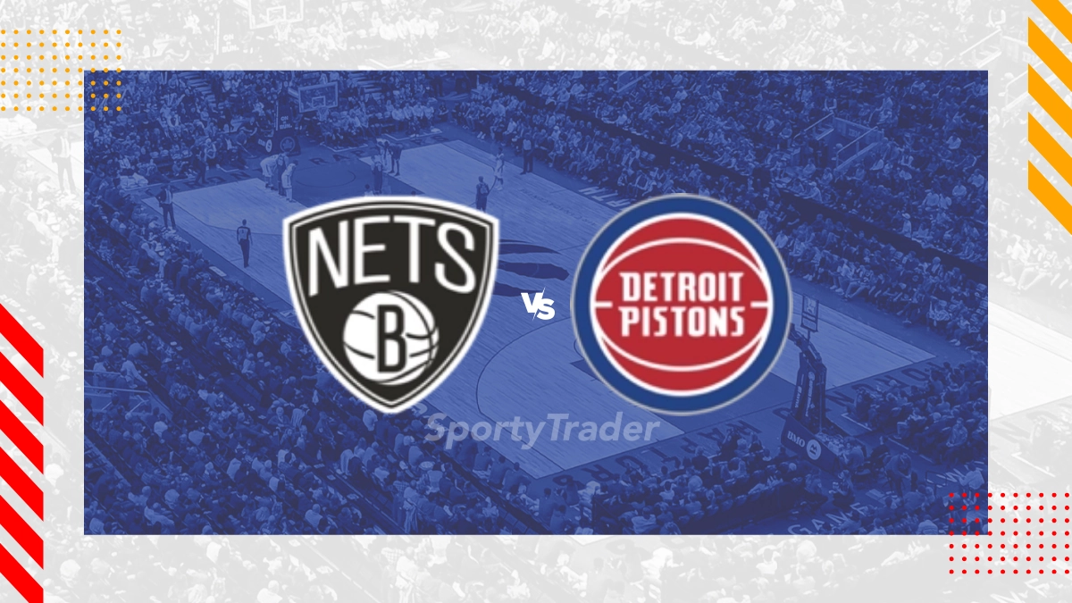 Prognóstico Brooklyn Nets vs Detroit Pistons