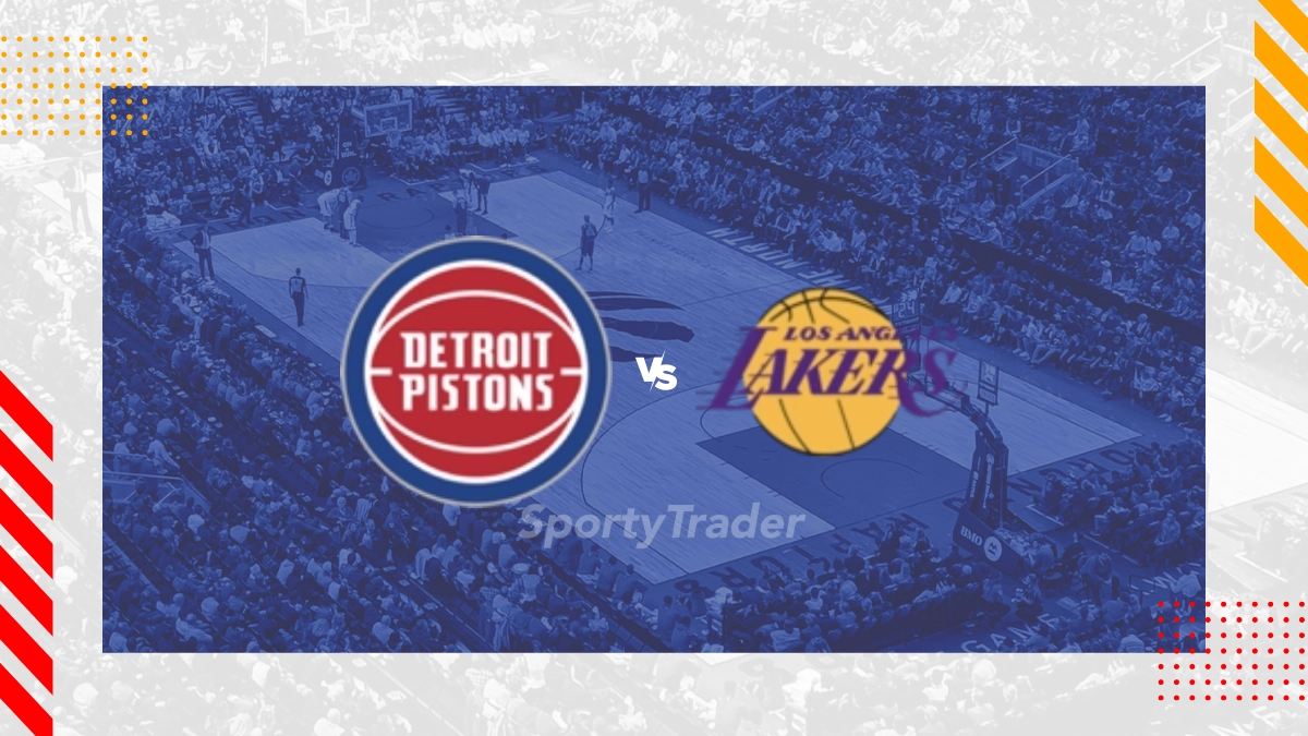 Palpite Detroit Pistons vs LA Lakers