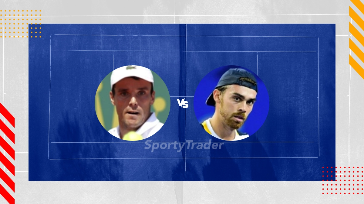 Pronostic Roberto Bautista-Agut vs Benjamin Bonzi