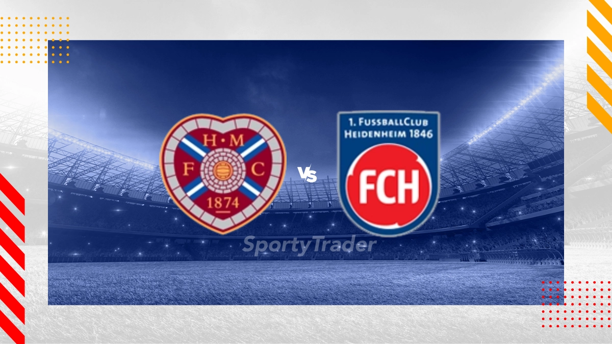 Voorspelling Heart Of Midlothian FC vs Heidenheim