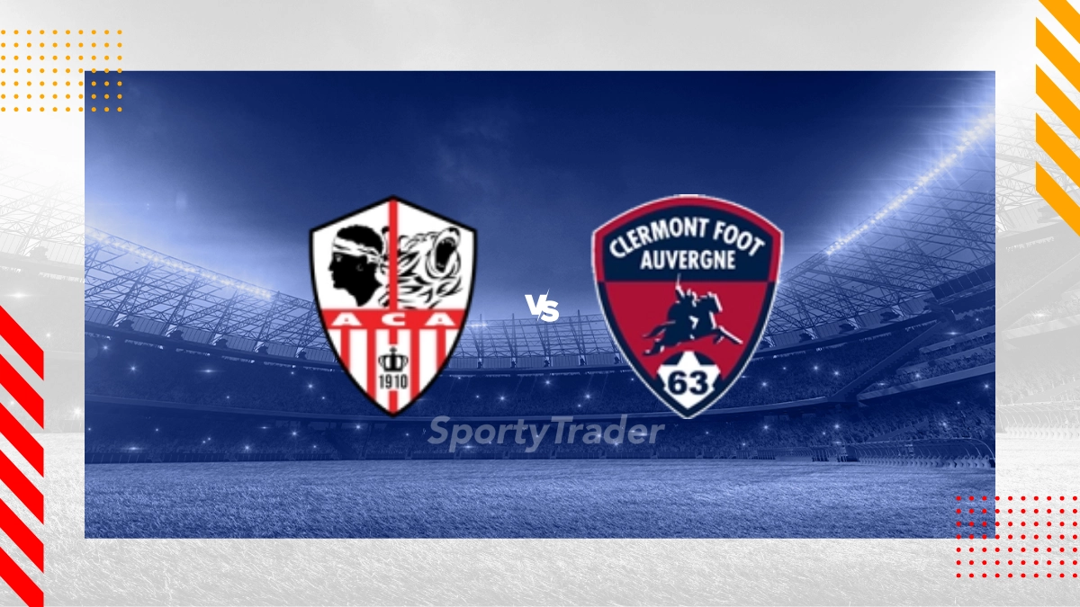 Pronostic AC Ajaccio vs Clermont