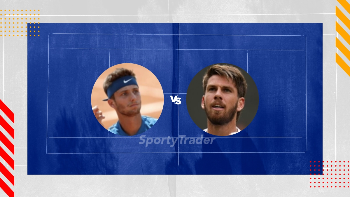 Pronostic Corentin Moutet vs Cameron Norrie