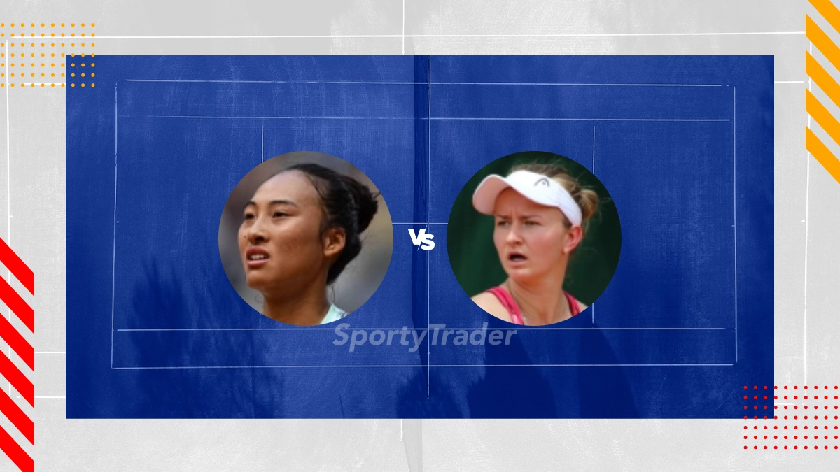 Pronóstico Qinwen Zheng vs Barbora Krejcikova