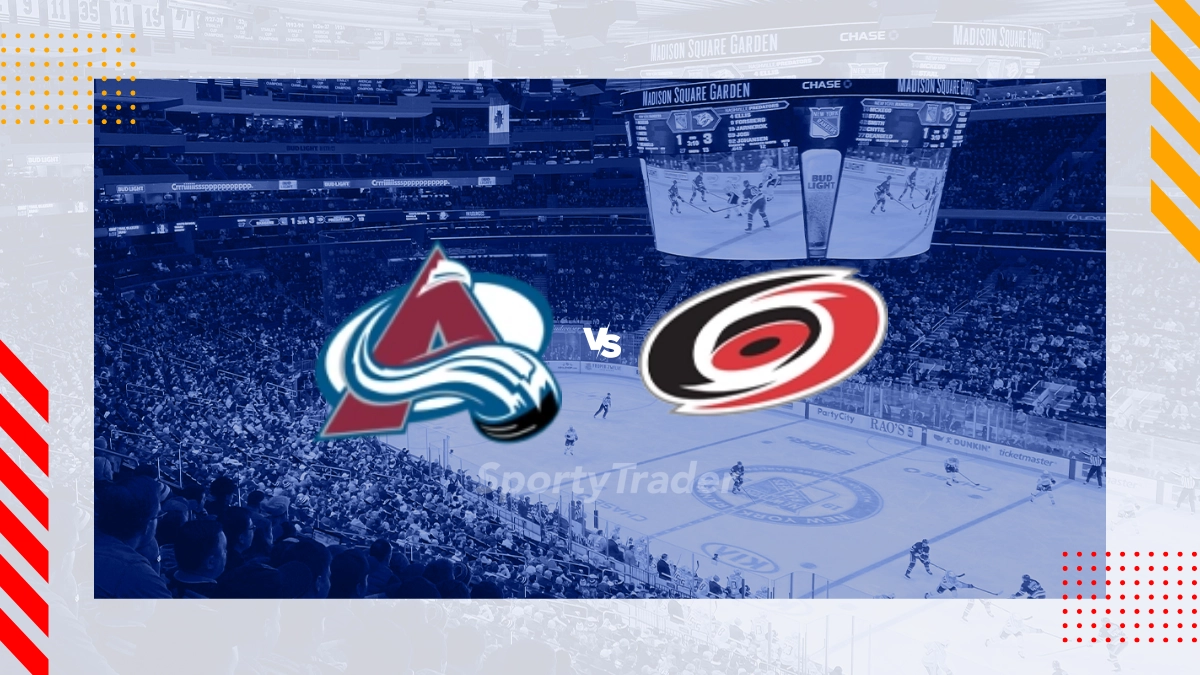 Pronóstico Colorado Avalanche vs Carolina Hurricanes