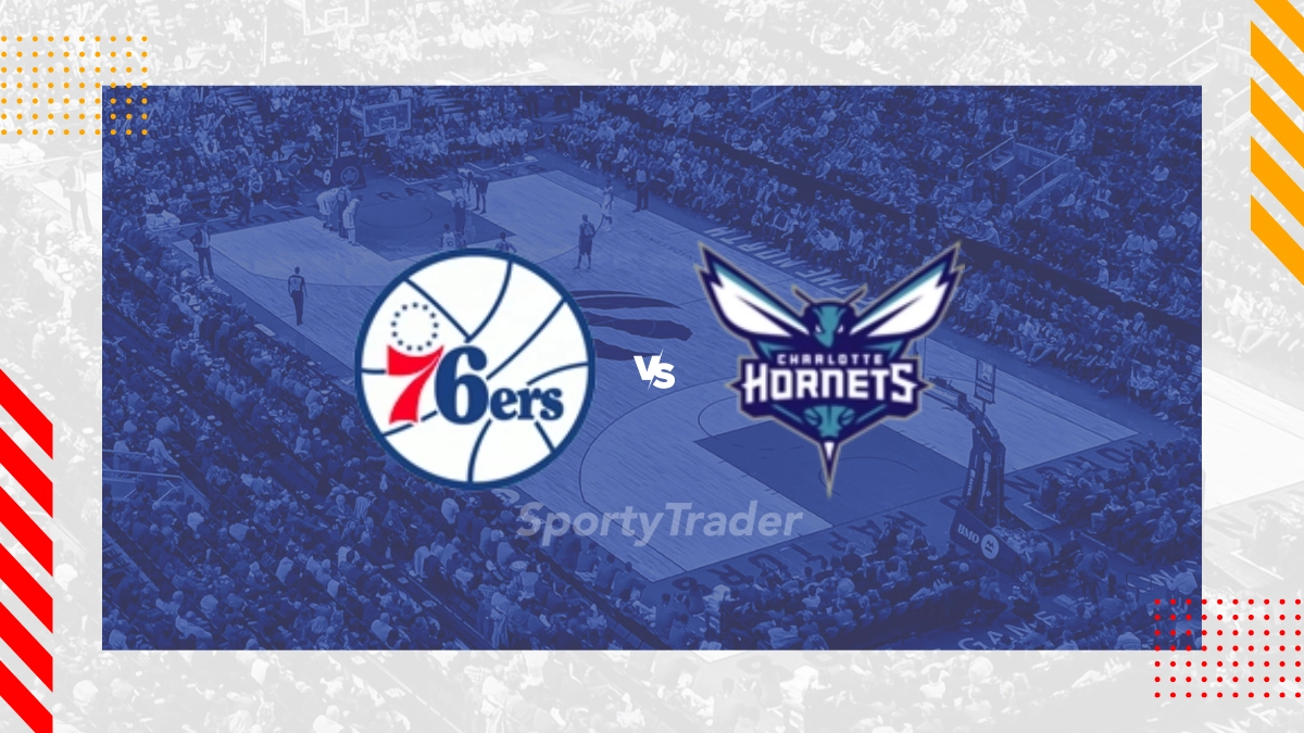 Palpite Philadelphia 76ers vs Charlotte Hornets