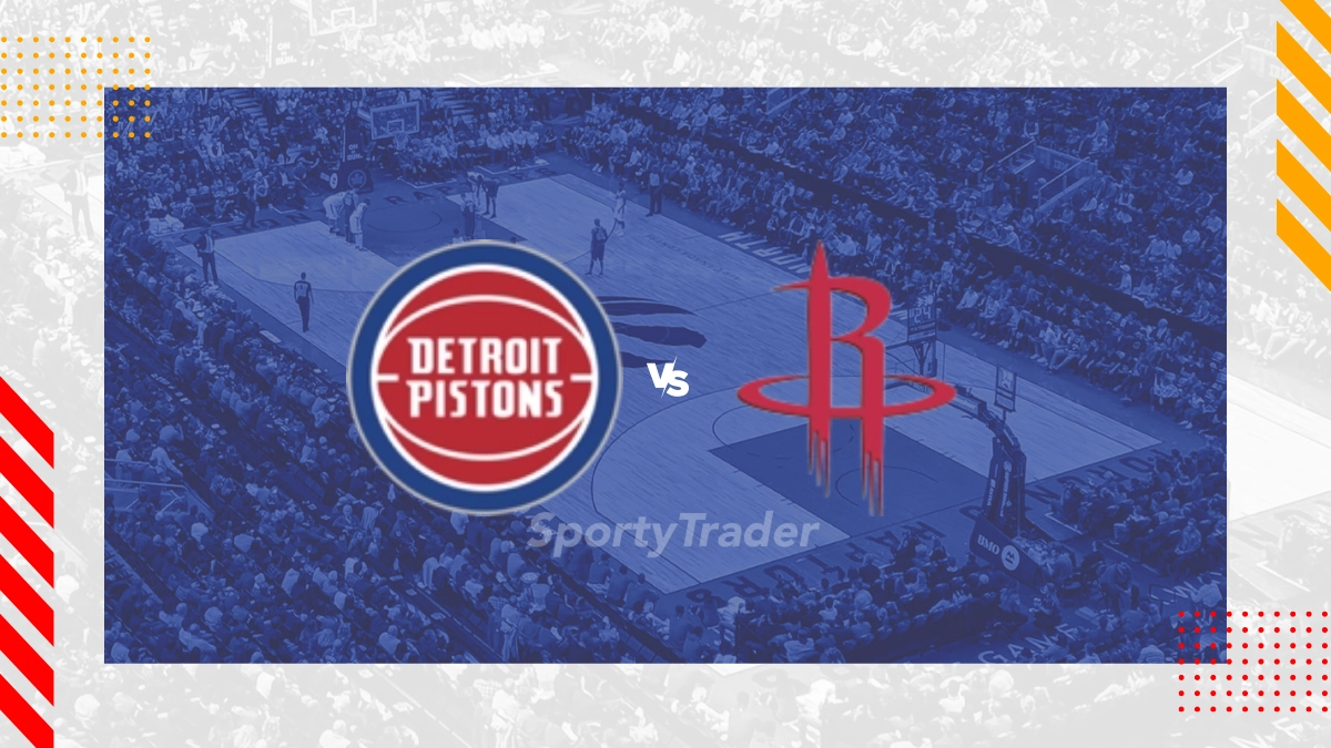 Pronóstico Detroit Pistons vs Houston Rockets