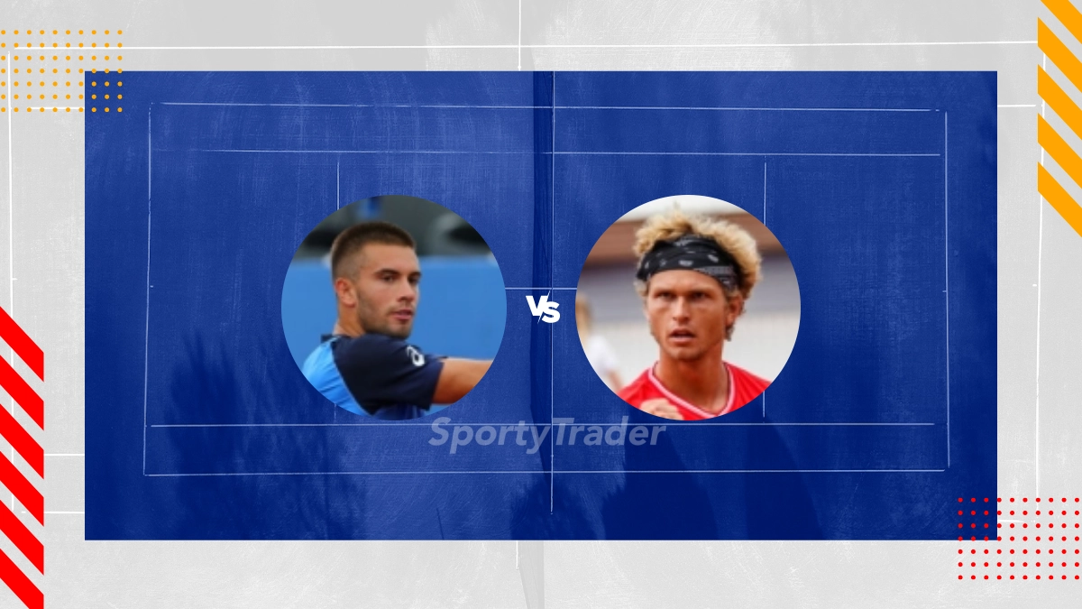 Palpite Borna Coric vs August Holmgren