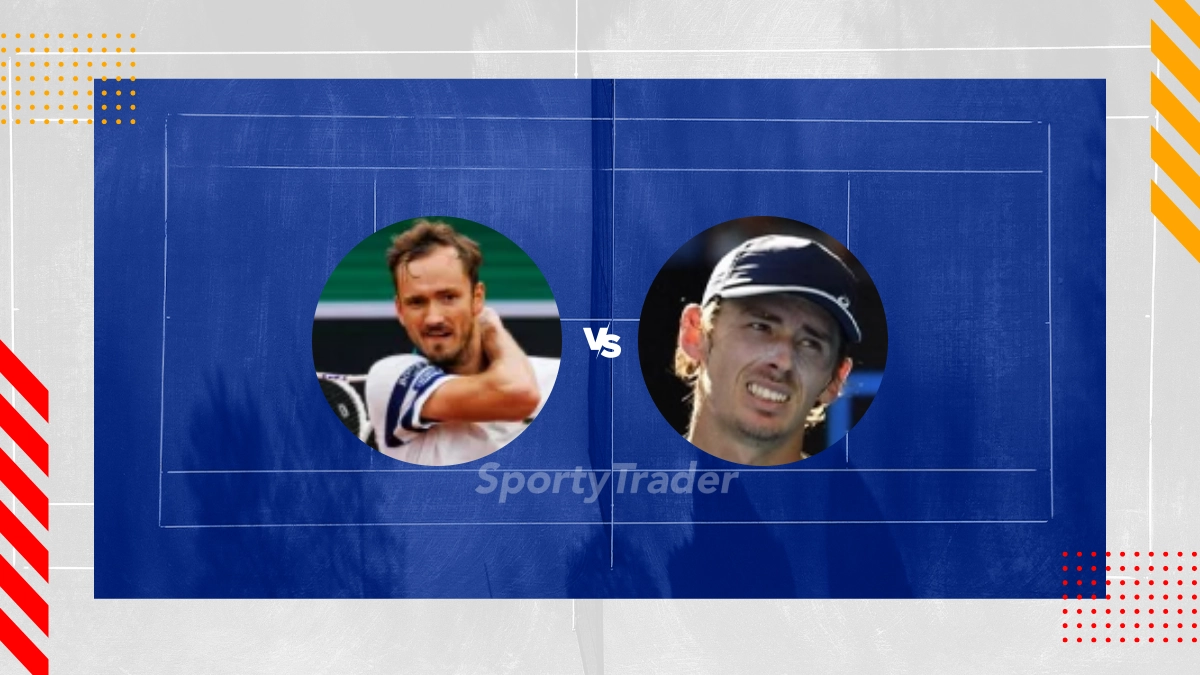 Pronóstico Daniil Medvedev vs Alex De Minaur