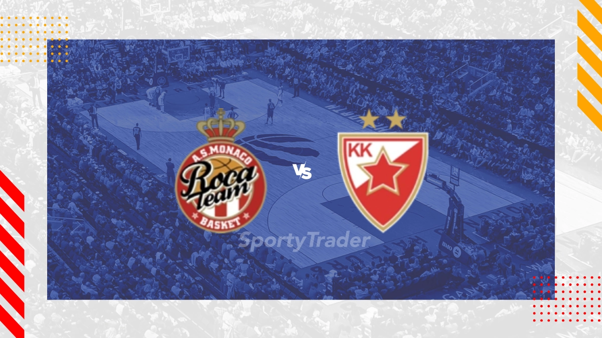 Pronostic Monaco vs KK Crvena Zvezda Mts