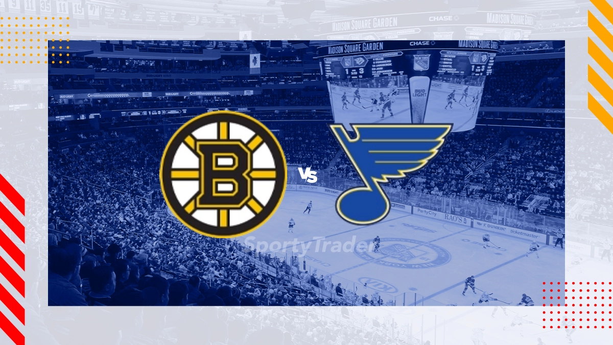 Boston Bruins vs St. Louis Blues Picks