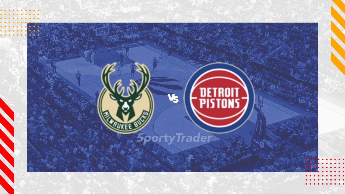 Palpite Milwaukee Bucks vs Detroit Pistons