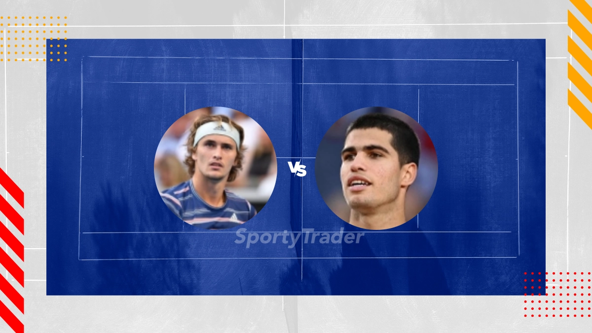 Pronóstico Alexander Zverev vs Carlos Alcaraz