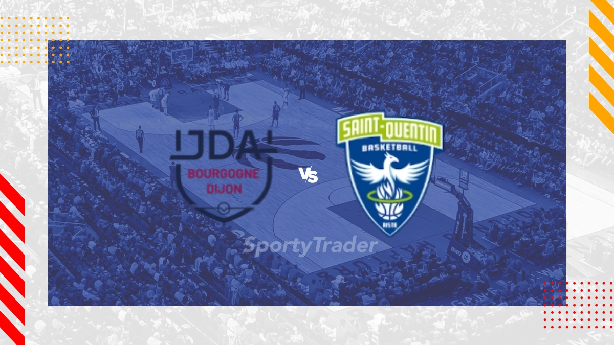 Pronostic JDA Dijon vs Saint Quentin Basket-Ball