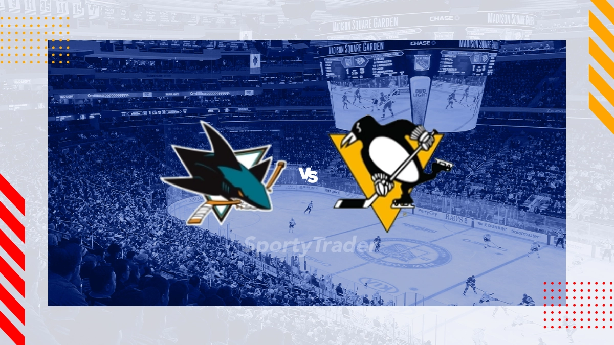 San Jose Sharks vs Pittsburgh Penguins Picks