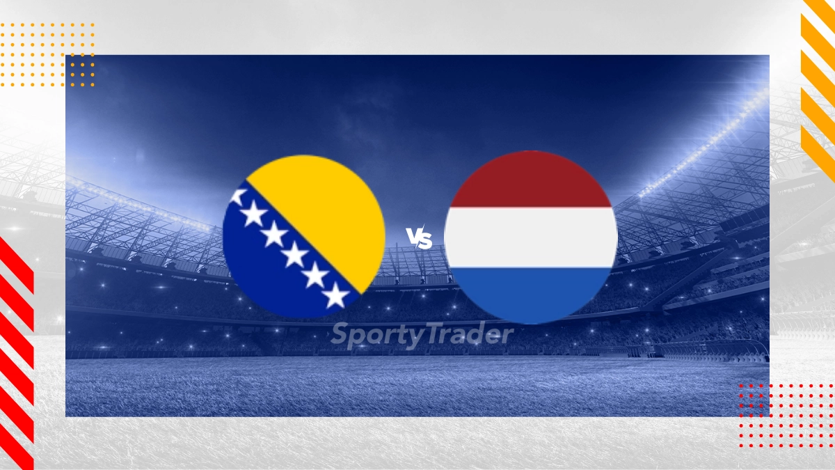 Prognóstico Bósnia e Herzegovina vs Holanda