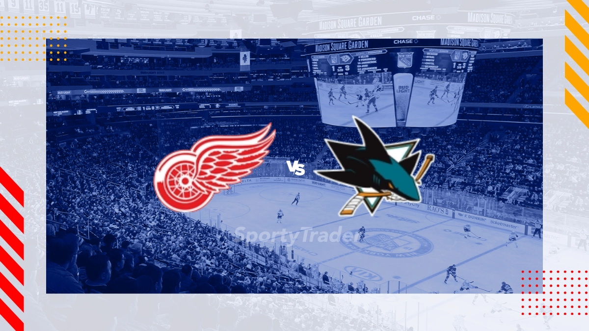 Detroit Red Wings vs San Jose Sharks Picks