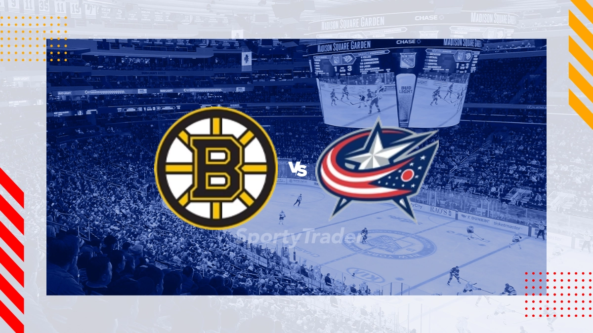 Pronóstico Boston Bruins vs Columbus Blue Jackets