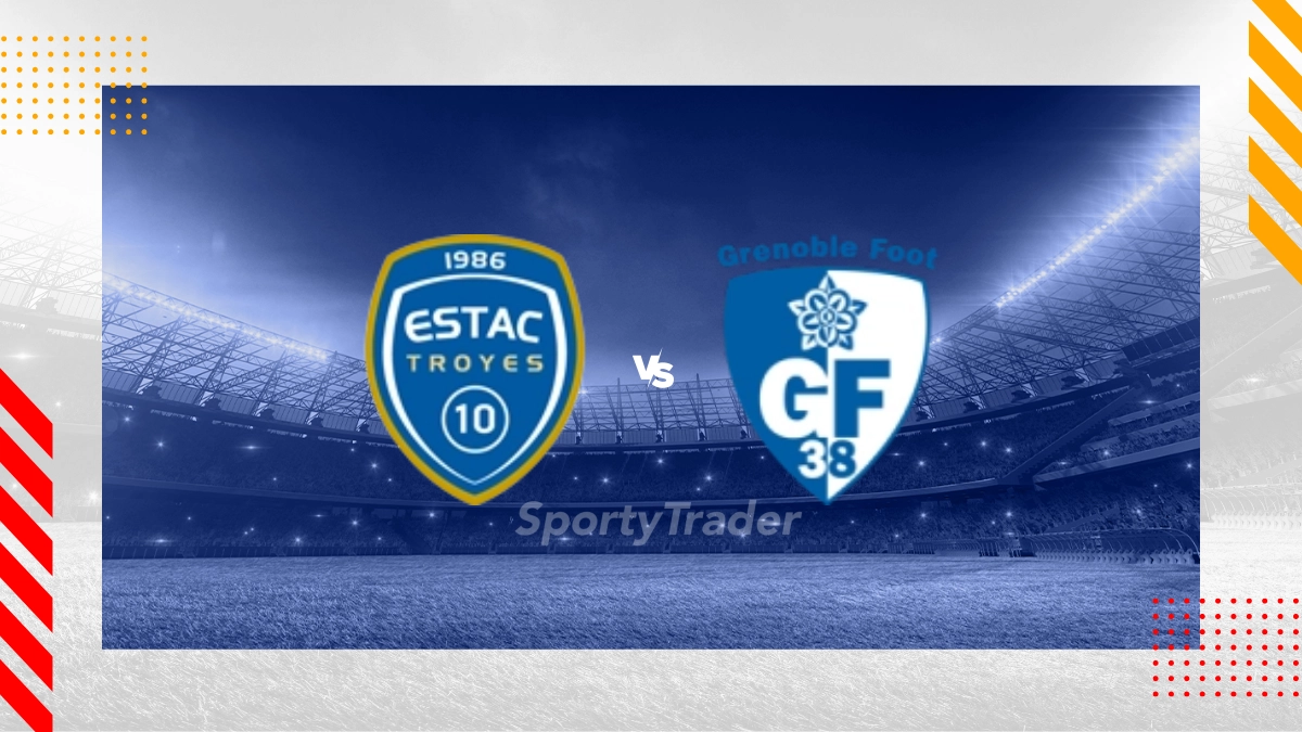 Pronostic ESTAC Troyes vs Grenoble Foot